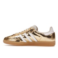 Женские adidas Samba OG Gold Metallic Cracked Leather (W)