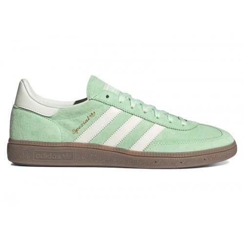 adidas Handball Spezial Semi Green Spark Off White Gum - мужская сетка размеров
