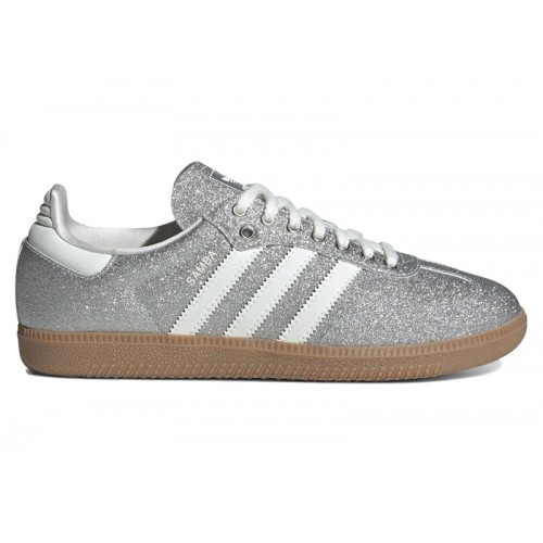 adidas Samba Shine Silver Metallic (W) - женская сетка размеров