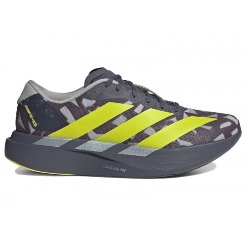 adidas Adizero Evo SL Mercedes-AMG Petronas Formula One Aurora Onix Acid Yellow - мужская сетка размеров