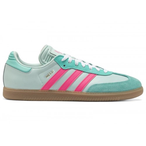 adidas Samba Messi Halo Mint Pink - мужская сетка размеров