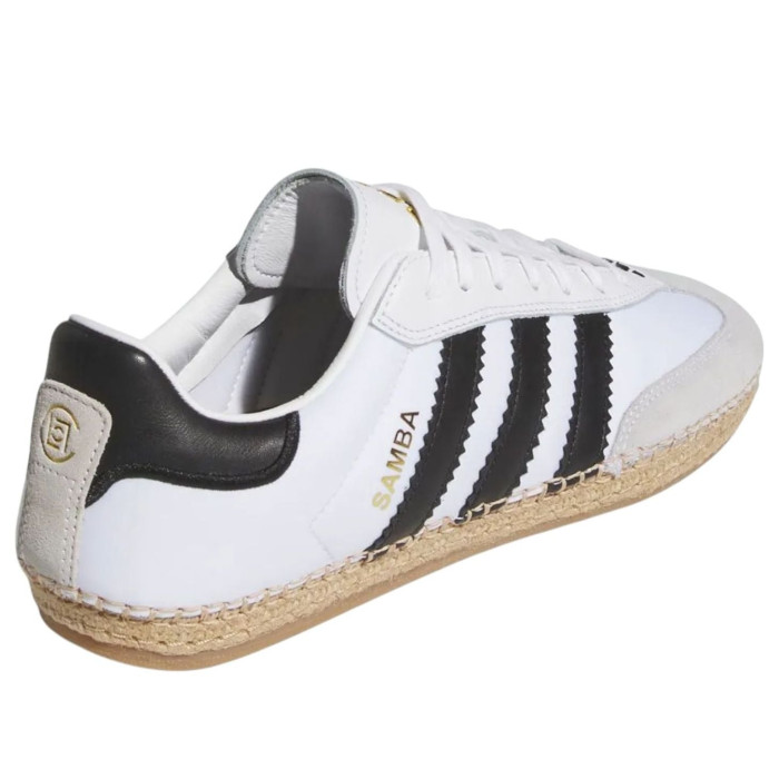 CLOT x adidas Samba Espadrille White Black - мужская сетка размеров CLOT x adidas Samba Espadrille White Black - мужская сетка размеров