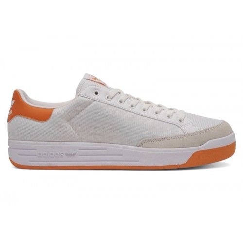 Кроссы adidas Rod Laver West NYC White Orange - мужская сетка размеров