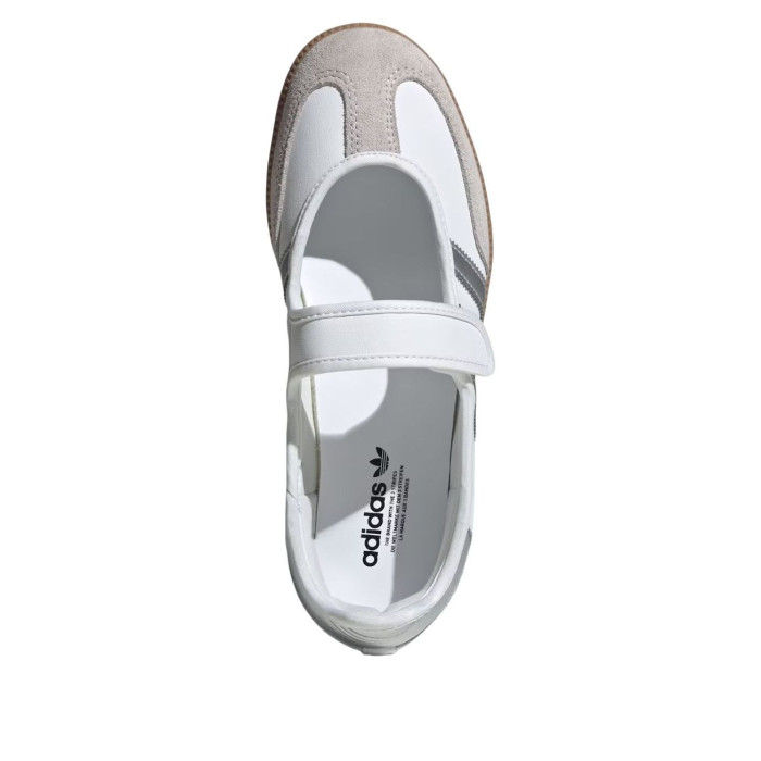adidas Wmns Samba Jane Footwear White Silver Metallic Gum - женская сетка размеров adidas Wmns Samba Jane Footwear White Silver Metallic Gum - женская сетка размеров
