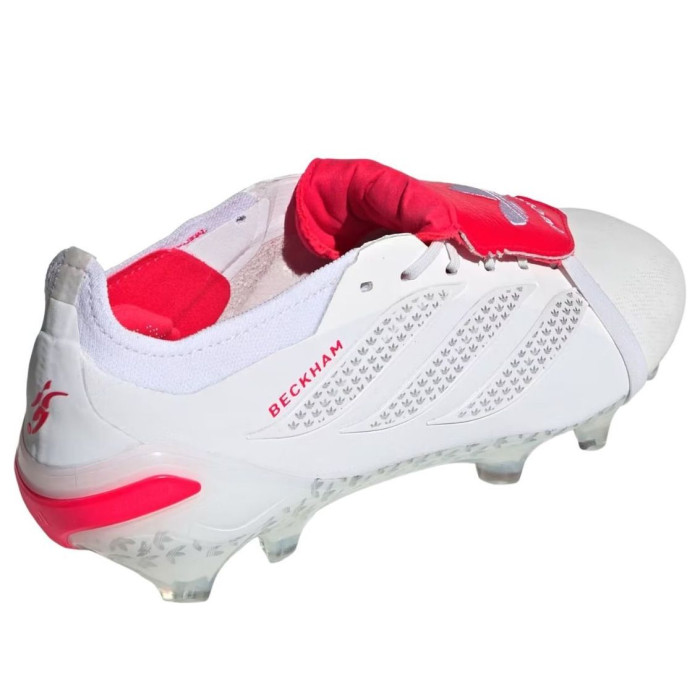 David Beckham x adidas Predator Elite Fold-Over Tongue FG White Silver Metallic - мужская сетка размеров David Beckham x adidas Predator Elite Fold-Over Tongue FG White Silver Metallic - мужская сетка размеров