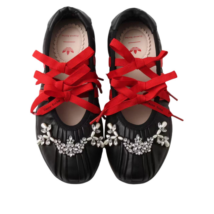 adidas Wmns Taekwondo Ballerina Simone Rocha Core Black - женская сетка размеров adidas Wmns Taekwondo Ballerina Simone Rocha Core Black - женская сетка размеров