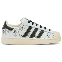 Подростковые adidas Superstar Pokémon Pikachu White (GS)