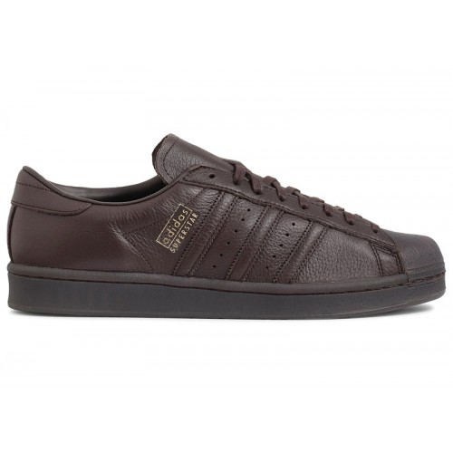 adidas Superstar Vintage Billys Dark Brown - мужская сетка размеров