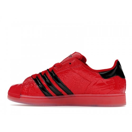 Sp5der x adidas Superstar Black Silver Metallic - мужская сетка размеров