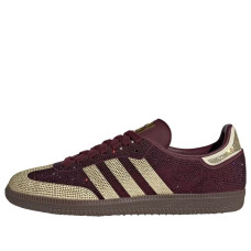 Женские adidas Samba OG Rhinestone Maroon Warm Vanilla (W)