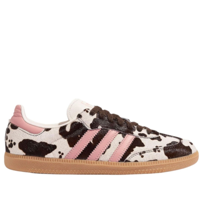 adidas Wmns Samba OG Cow Print White Pink - женская сетка размеров adidas Wmns Samba OG Cow Print White Pink - женская сетка размеров