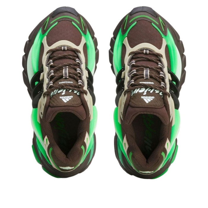 Pharrell x VIRGINIA x adidas Adistar Jellyfish Brown Green - мужская сетка размеров Pharrell x VIRGINIA x adidas Adistar Jellyfish Brown Green - мужская сетка размеров