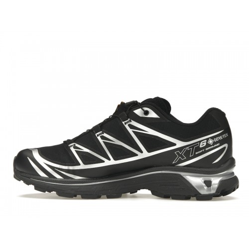 Salomon XT-6 GORE-TEX Black Silver - мужская сетка размеров