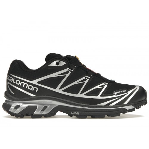 Salomon XT-6 GORE-TEX Black Silver - мужская сетка размеров