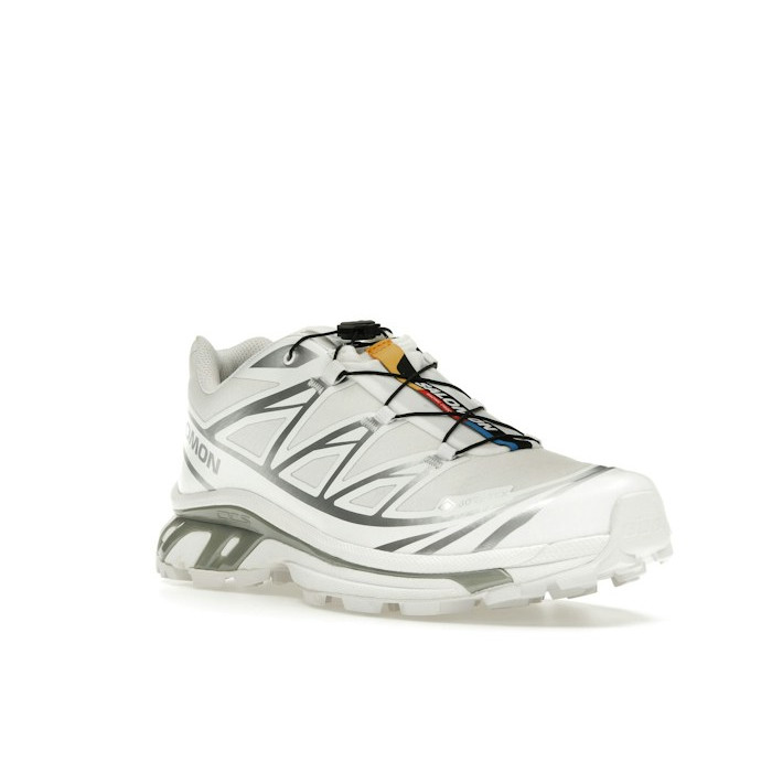 Salomon XT-6 GORE-TEX White Silver - мужская сетка размеров Salomon XT-6 GORE-TEX White Silver - мужская сетка размеров