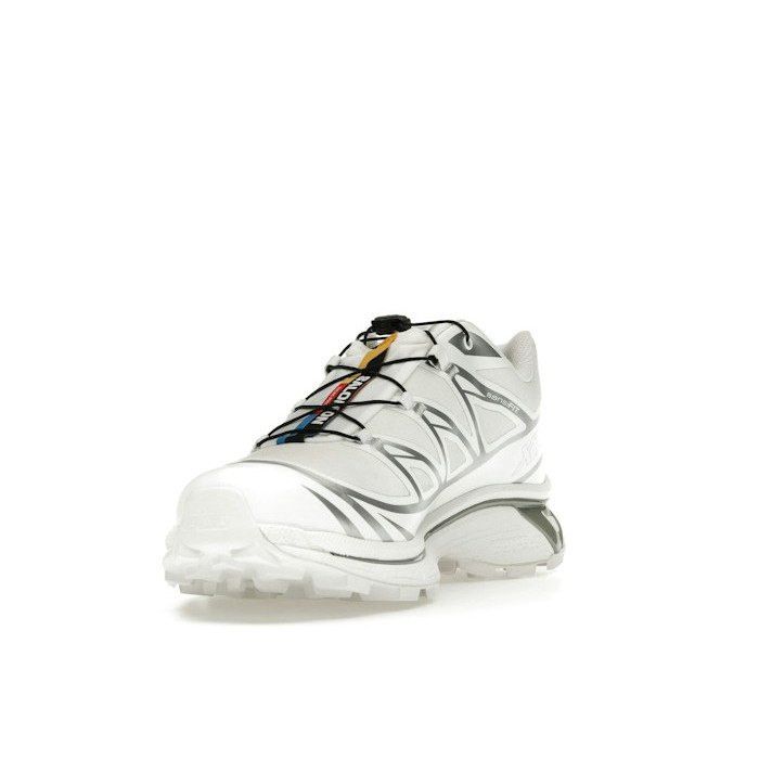 Salomon XT-6 GORE-TEX White Silver - мужская сетка размеров Salomon XT-6 GORE-TEX White Silver - мужская сетка размеров