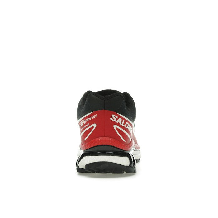 Salomon XT-6 GORE-TEX Black Flame Scarlet - мужская сетка размеров Salomon XT-6 GORE-TEX Black Flame Scarlet - мужская сетка размеров