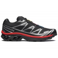 Salomon XT-6 Black Fiery Red Silver