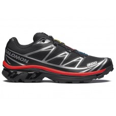 Salomon XT-6 Black Fiery Red Silver