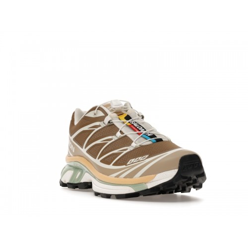 Salomon XT-6 Coyote Brown Sahara Sun - мужская сетка размеров