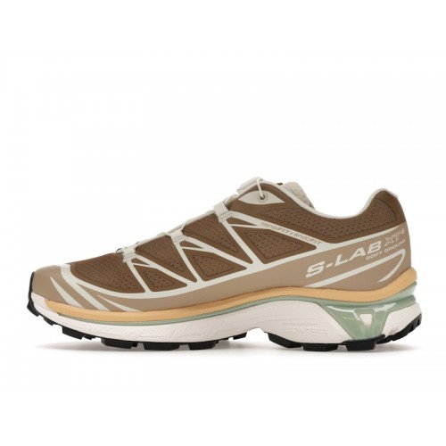 Salomon XT-6 Coyote Brown Sahara Sun - мужская сетка размеров