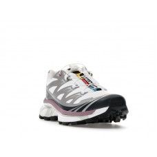 Salomon XT-6 White Black Dusky Orchid