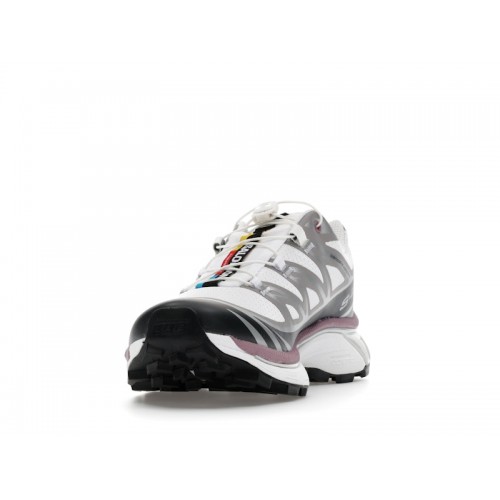Salomon XT-6 White Black Dusky Orchid - мужская сетка размеров