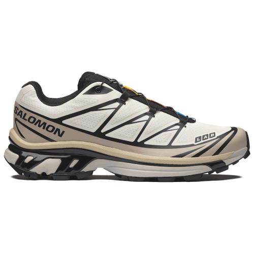 Salomon XT-6 Vanilla Ice Black Silver Cloud - мужская сетка размеров