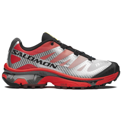 Salomon XT-4 OG Silver Black Fiery Red - мужская сетка размеров