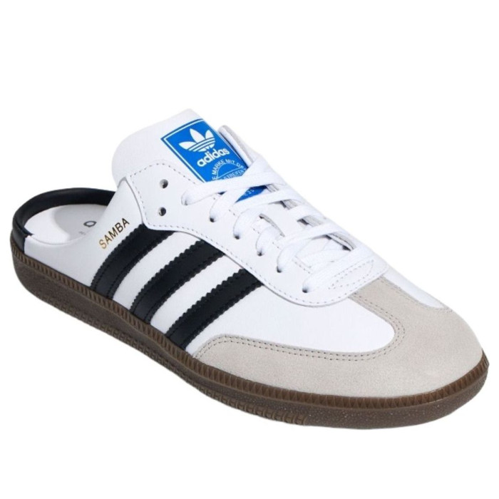adidas Samba Mule White Black Gum (W) - женская сетка размеров adidas Samba Mule White Black Gum (W) - женская сетка размеров