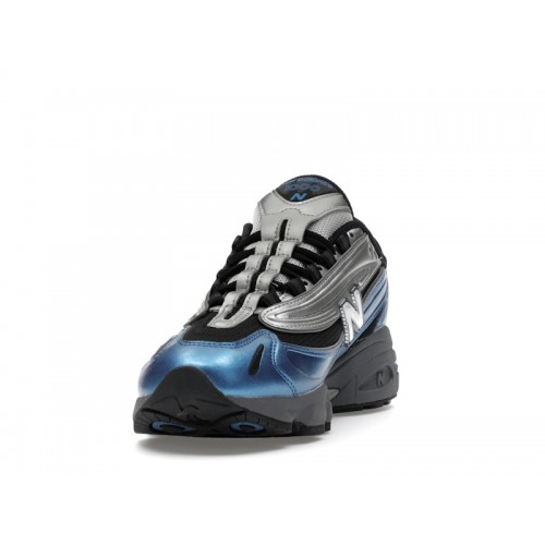 Кроссы New Balance 1000 Metallic Blue - мужская сетка размеров