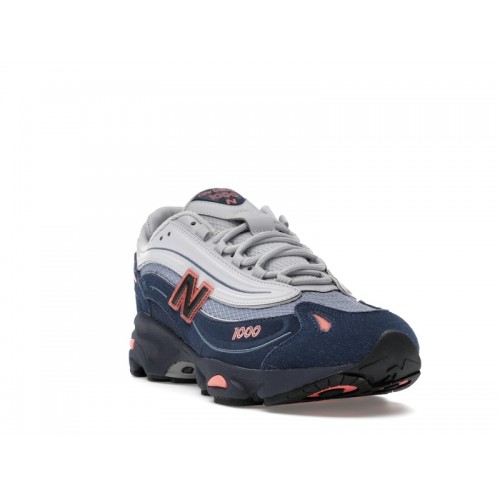 Кроссы New Balance 1000 Nautical Coral - мужская сетка размеров
