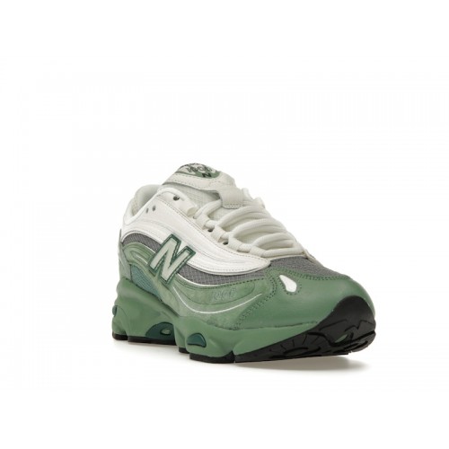 Кроссы New Balance 1000 Green Grey - мужская сетка размеров