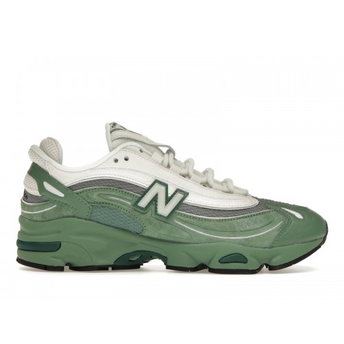 Кроссы New Balance 1000 Green Grey - мужская сетка размеров