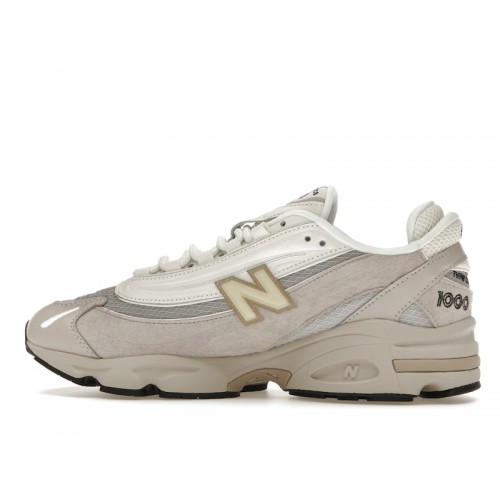 Кроссы New Balance 1000 Grey Cream - мужская сетка размеров