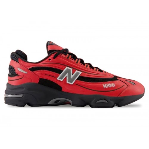 Кроссы New Balance 1000 Red Black - мужская сетка размеров