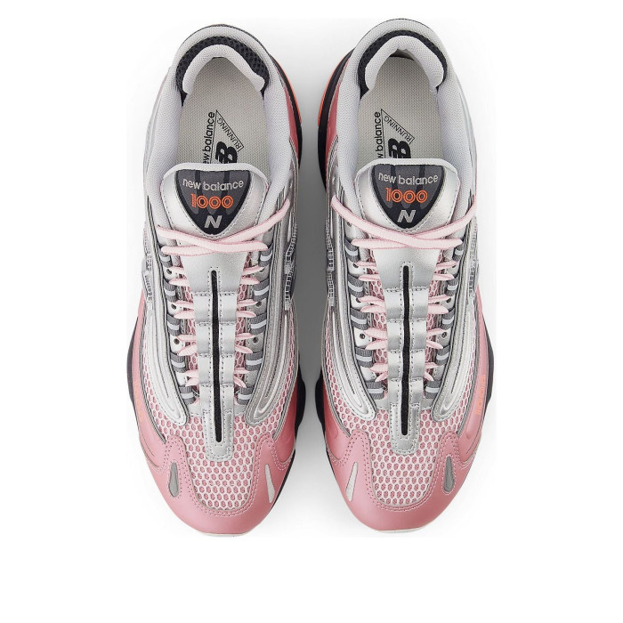 New Balance 1000 Pink Metallic Silver - мужская сетка размеров New Balance 1000 Pink Metallic Silver - мужская сетка размеров
