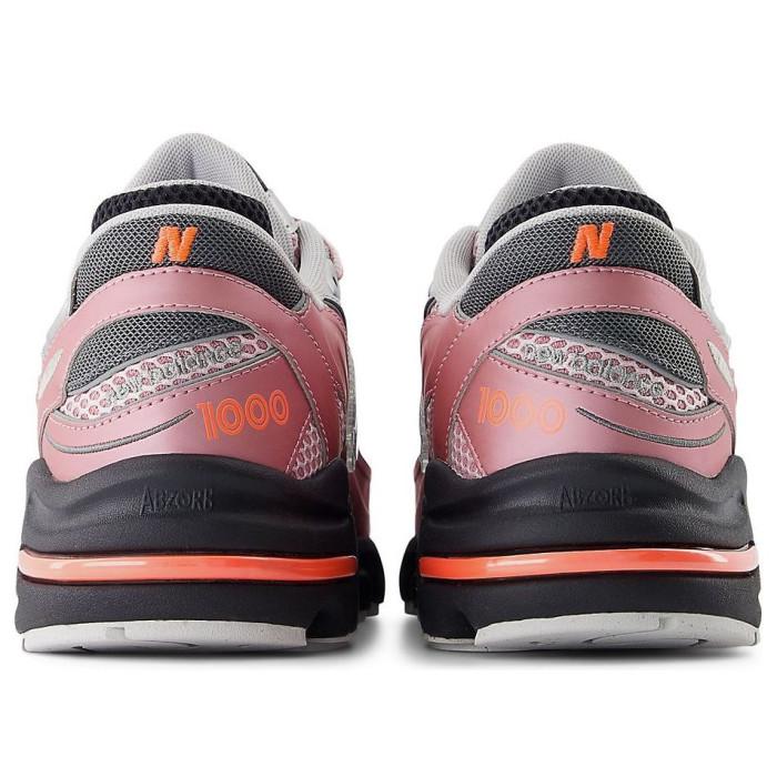 New Balance 1000 Pink Metallic Silver - мужская сетка размеров New Balance 1000 Pink Metallic Silver - мужская сетка размеров