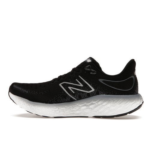 Кроссы New Balance Fresh Foam X 1080v12 Black Thunder White - мужская сетка размеров