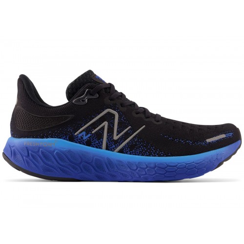 Кроссы New Balance Fresh Foam X 1080v12 Black Blue - мужская сетка размеров