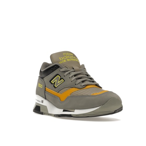 Кроссы New Balance 1500 Grey Yellow - мужская сетка размеров