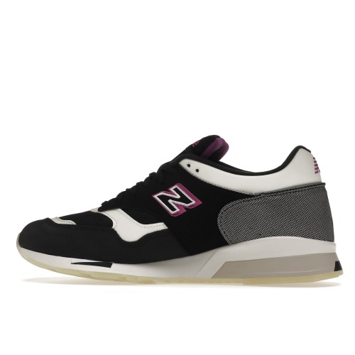 Кроссы New Balance 1500 Black Purple Glow In The Dark - мужская сетка размеров