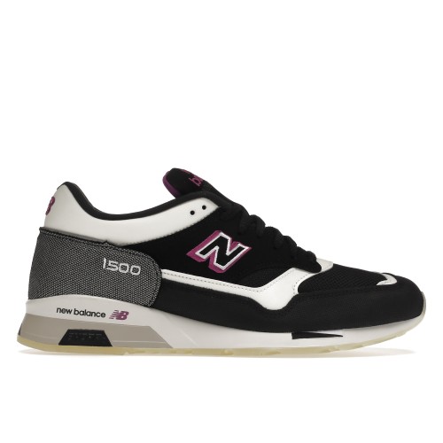 Кроссы New Balance 1500 Black Purple Glow In The Dark - мужская сетка размеров