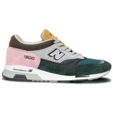 Кроссовки New Balance 1500 MiUK Selected Edition Green Grey Pink