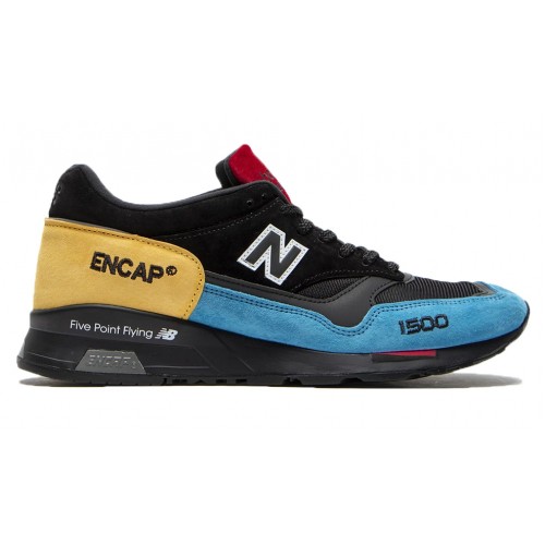 Кроссы New Balance 1500 Multi Black - мужская сетка размеров