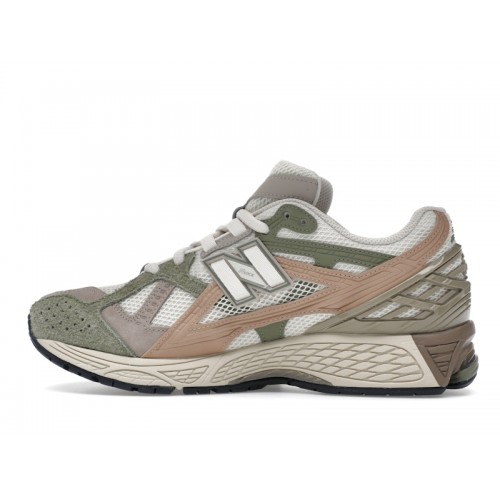 Кроссы New Balance 1906U Linen Dark Olivine - мужская сетка размеров