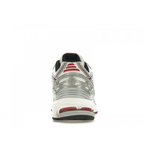 Кроссы New Balance 1906R Silver Classic Crimson - мужская сетка размеров