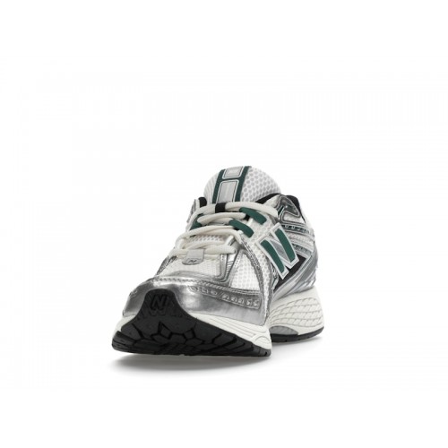 Кроссы New Balance 1906R Silver Metallic Nightwatch Green - мужская сетка размеров
