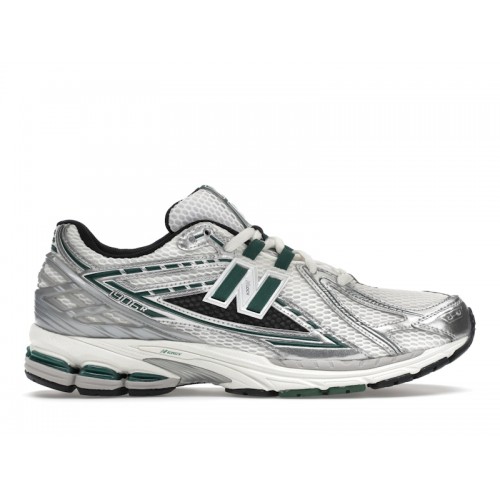 Кроссы New Balance 1906R Silver Metallic Nightwatch Green - мужская сетка размеров