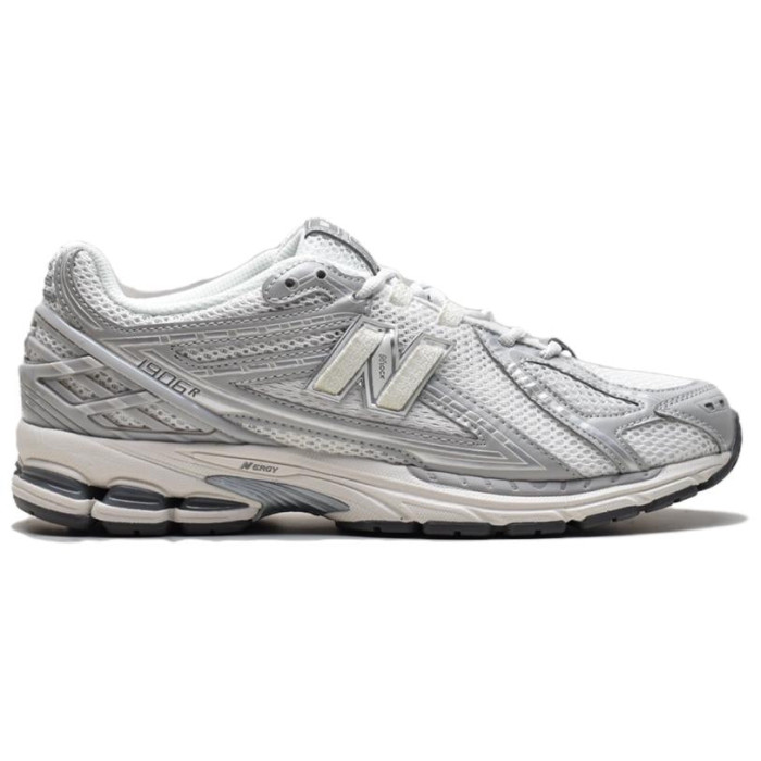 New Balance 1906R White Silver JD Exclusive - мужская сетка размеров New Balance 1906R White Silver JD Exclusive - мужская сетка размеров